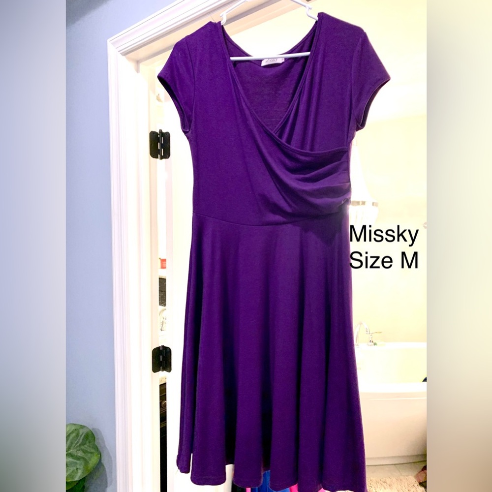 Purple dress